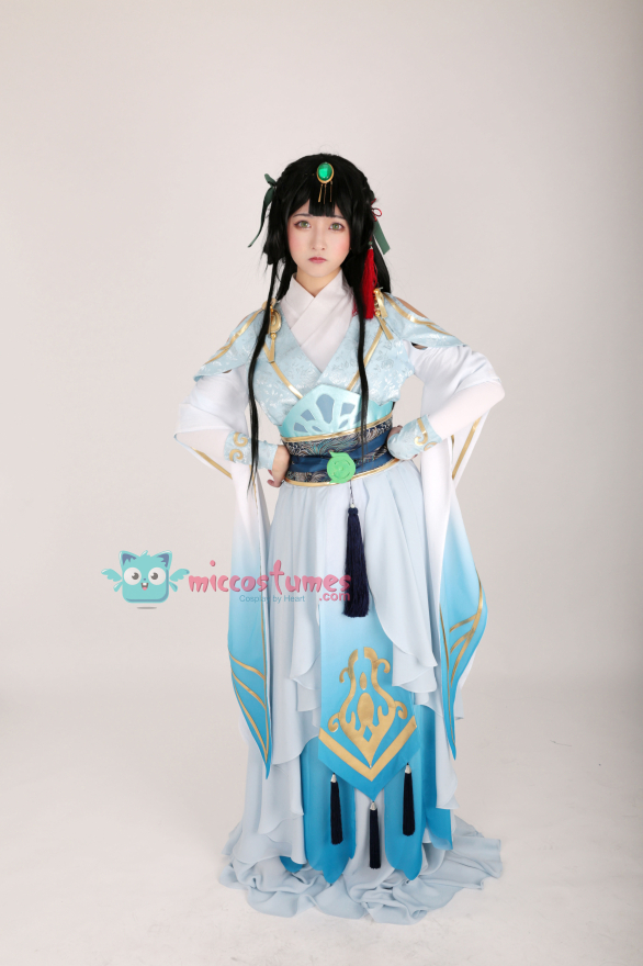 Wo Zai Huang Gong Dang Ju Ju　ヒロイン　Wei Yiyi　古典的　Hanfu　コスプレ  ネットイースの承認を受けた    正規版　衣装